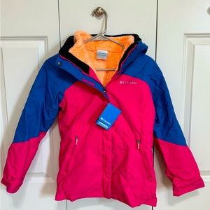 Youth medium Columbia Jacket w/ interchangeable layers!